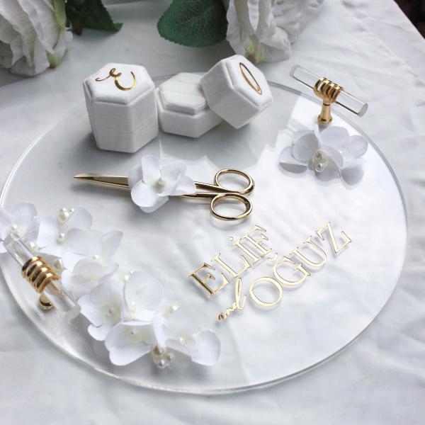 Pearl yüzük tepsisi