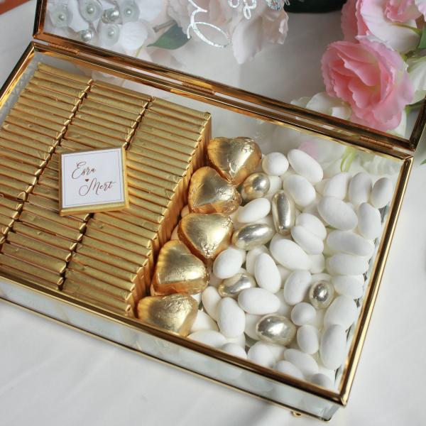 KALP ÇİKOLATALI ÇİKOLATA KUTUSU