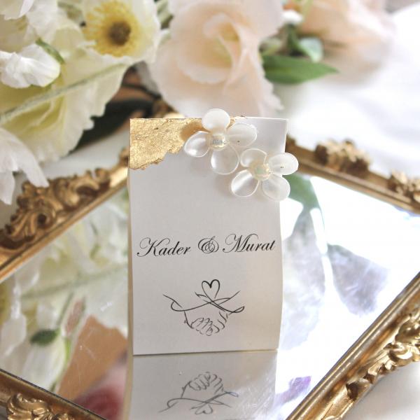 Çiçekli bubble mum